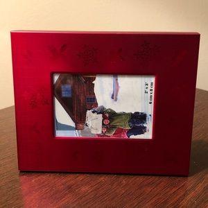 Red picture frame 6 for $6.00.